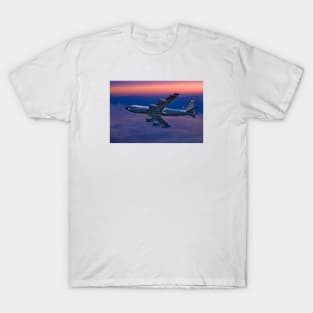 USAF Supertanker Flies On A Dawn Mission T-Shirt